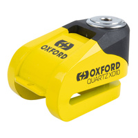 Oxford Quartz Xd10 Disc Lock - Yellow / Black