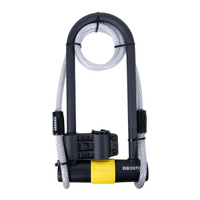 Oxford Magnum Duo U-Lock (315mm x 170mm) With Bracket & Cable