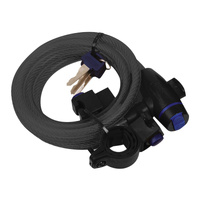 Oxford Black Cable Lock 1.8M x 12mm