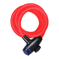 Oxford Red Cable Lock 1.8M x 12mm