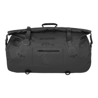 Oxford Black Aqua T-30 Roll Bag
