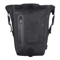 Oxford Black Tank Bag Aqua M8