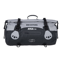 Oxford Black / Grey Roll Bag Aqua T50