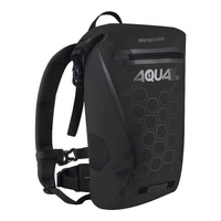 Oxford Black Backpack Aqua V20