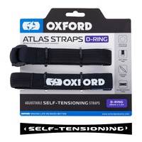 Oxford Black Pair Atlas D-ring 26mm X 1.2m