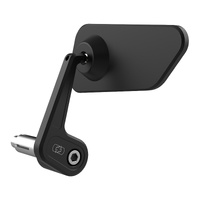 Oxford Horizon Billet Alloy Bar End Mirror Left Black