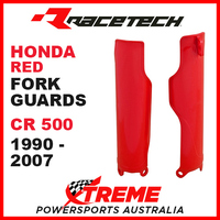 Rtech Honda CR500 CR 500R 1990-2001 Red Fork Guards Protectors