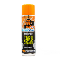Tru-Tension PrimeShine Motorcycle Carby Cleaner 500ml Injector Clean Carburettor