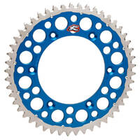 Renthal 49T Blue Twinring Steath Rear Sprocket for Yamaha WR250R 2008-2021