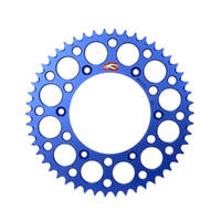 Renthal 51 Tooth Blue Rear Alloy Ultralight Sprocket for Honda CB250F Import 1993-2005