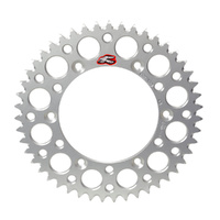 Renthal 47T Silver Rear Alloy Ultralight Sprocket for Honda CRF150F 2003-2020