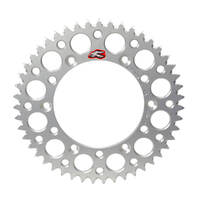 Renthal 50 Tooth Silver Rear Alloy Ultralight Sprocket for Husqvarna TC510 2004-2009