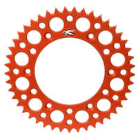 Renthal 52T Orange Rear Alloy Ultralight Sprocket for Husqvarna TE300 2014-2018
