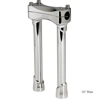 Biltwell Murdock 10" Chrome Bar Riser 