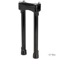Biltwell Murdock 12" Black Bar Riser 