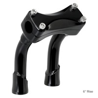 Biltwell Murdock 6" Black Pullback Bar Riser
