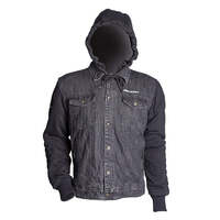 Motodry Black Kevlar Stone Hoodie