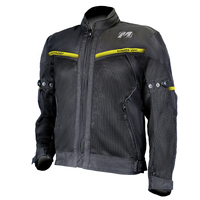 Motodry Black HI-VIS Summer-Vent Jacket