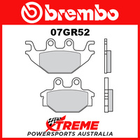 Kawasaki KVF300 Brute Force 12-17 Brembo Road Carbon Ceramic Rear Brake Pads 07GR52-09