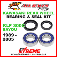 25-1275 ATV REAR WHEEL BEARING KIT KAWASAKI KLF300C KLF 300C BAYOU 4x4 1989-2005