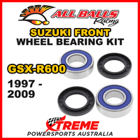 All Balls 25-1276 For Suzuki GSX-R600 1997-2009 Front Wheel Bearing Kit