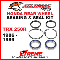 25-1320 Honda ATV TRX250R TRX 250R 1986-1989 Rear Wheel Bearing Kit