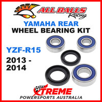 All Balls 25-1411 Yamaha YZF-R15 2013-2014 Rear Wheel Bearing Kit