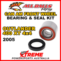 25-1520 ATV FRONT WHEEL BEARING KIT CAN-AM CAN AM OUTLANDER 400 XT 4x4 2005