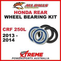 Honda CRF250L 2013-2014 Rear Wheel Bearing Kit MX CRF 250L 250, All Balls 25-1662