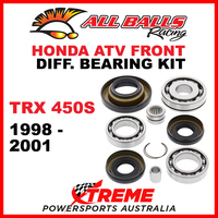 25-2004 HONDA TRX 450S 1998-2001 ATV FRONT DIFFERENTIAL BEARING & SEAL KIT