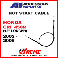 A1 Powerparts Honda CRF450R CRF 450R 2002-2008 +2" Hot Start Cable 50-508-90