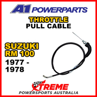 A1 Powerparts For Suzuki RM100 RM 100 1977-1978 Throttle Pull Cable 52-064-10