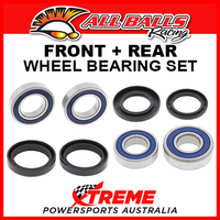 All Balls Yamaha YZ250FX YZ-FX 250 2015-2018 Front, Rear Wheel Bearing Set