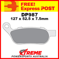 HD FXSTC Softail Custom 08-10 DP Brakes Sintered Metal Rear Brake Pad