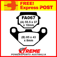 EBC Quadzilla XLC 500 2010-2015 Organic Front Brake Pad