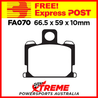 Yamaha XS 1100 S 81 EBC Organic Front Brake Pads FA070