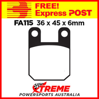 Aprilia SX 125 11-12 EBC Semi Sintered Front Brake Pads, FA115V