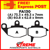 Kawasaki KX 125 E2/F1 87-88 EBC Organic Carbon Front Brake Pads, FA130TT