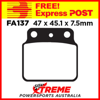 Kawasaki KSF 400 03-05 EBC Organic Carbon Rear Brake Pads, FA137TT