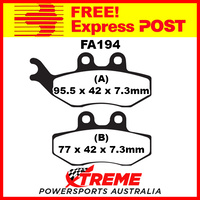Aprilia RX 50 Racing 03-06 EBC Front Organic Brake Pads, FA194