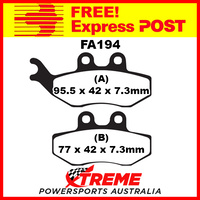 Beta RR 50 Enduro 08-14 EBC Front Organic Brake Pads, FA194