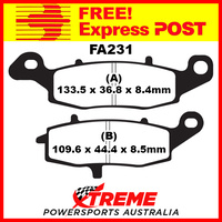 for Suzuki C 800 C Intruder 07-15 EBC Front Organic Brake Pads, FA231