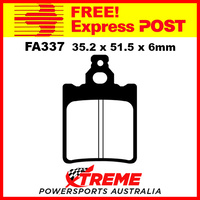 KTM 65 SX 00-03 EBC Organic Carbon Rear Brake Pads, FA337TT