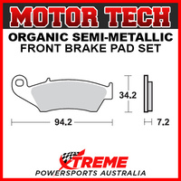 Motor Tech Honda CR125R 2002-2007 Semi-Metallic Rear Brake Pads FA346