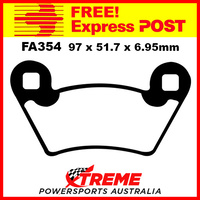 Polaris 500 Ranger 4x4 EFi 11-13 EBC Sintered Copper Front Brake Pads, FA354R