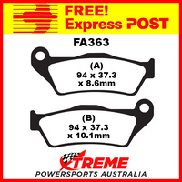 BMW K 1200 S 05-08 EBC Organic Rear Brake Pads, FA363