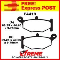 for Suzuki GSR 600 06-10 EBC HH Sintered Rear Brake Pads, FA419HH