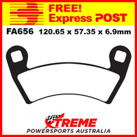 Polaris 570 Ranger Crew 14-15 EBC Organic Carbon Front Brake Pads, FA656TT