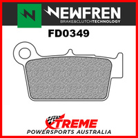Newfren Yamaha WR250F 2003-2018 Sintered Titanium Rear Brake Pad FD0349X01