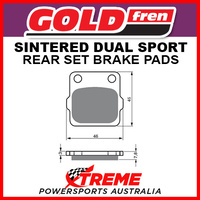 Goldfren Husqvarna TC610 92-95 Sintered Dual Sport Rear Brake Pads GF007S3